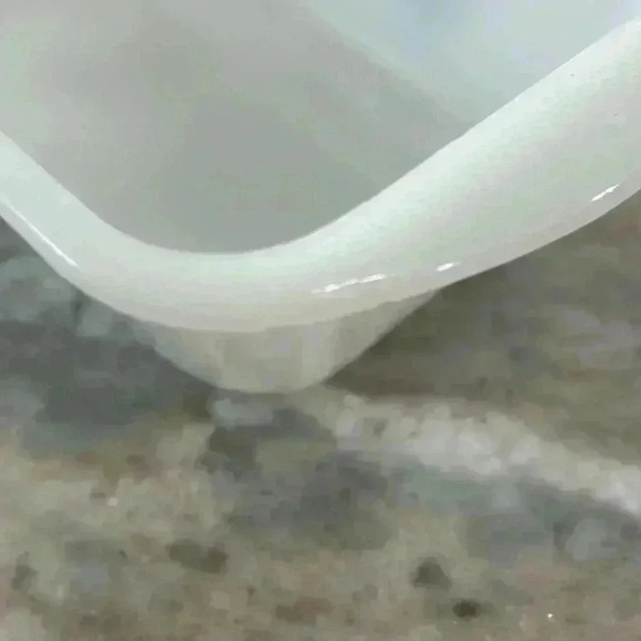 Glasbake Blueberry Loaf Dish 1-1/2 Qt. vintage Made in the USA. #522 - Picture 3 of 11